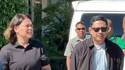 Vice President Sara Duterte and Atty. Mans Carpio