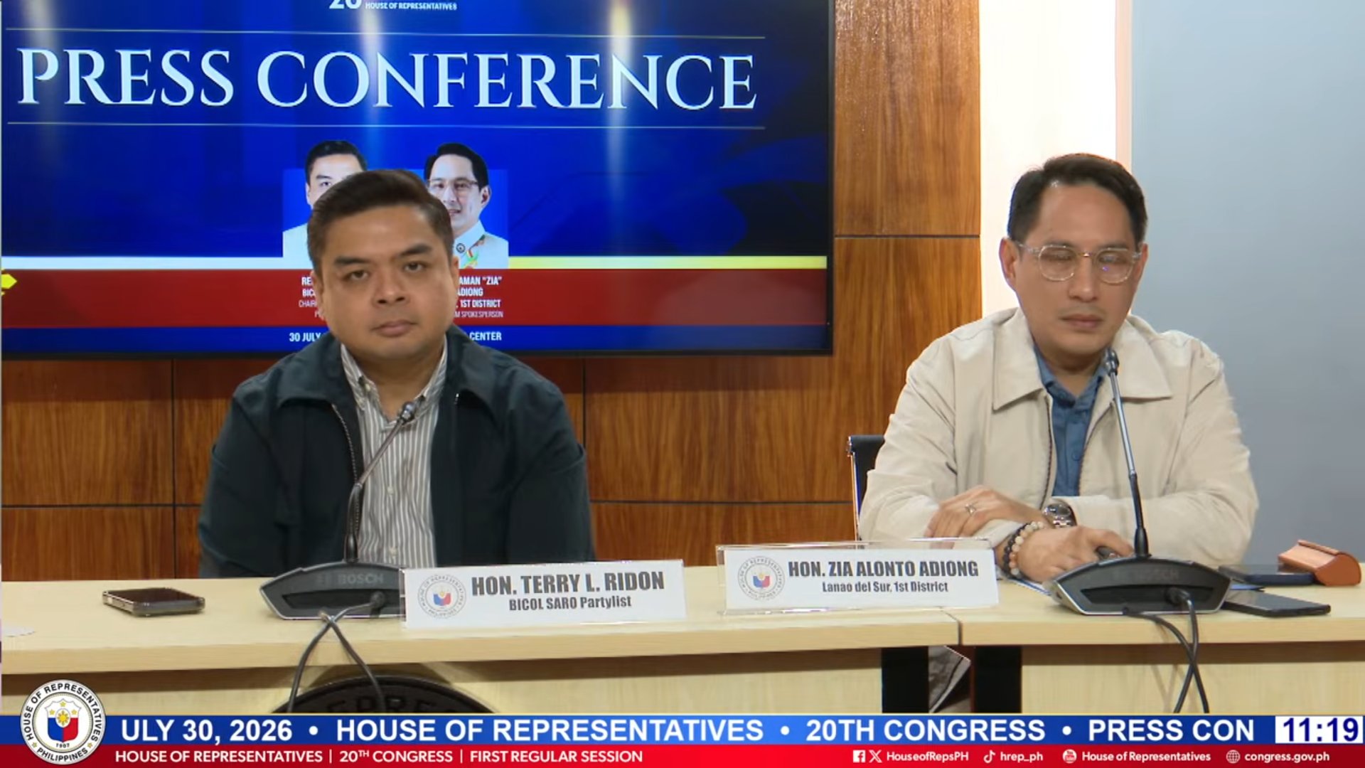 Duterte ‘avoiding’ trial, seeking comfort zone among supporters — Adiong