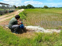 NIA inspects Laoag solar irrigation project over farmers’ complaints