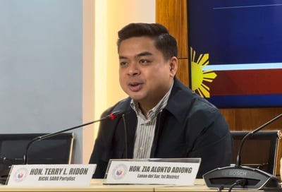 Ridon asks VP Sara: Was the President's life worth P5,000?