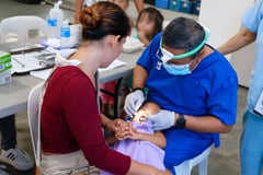 AboitizPower hold nutrition, dental mission in Mariveles