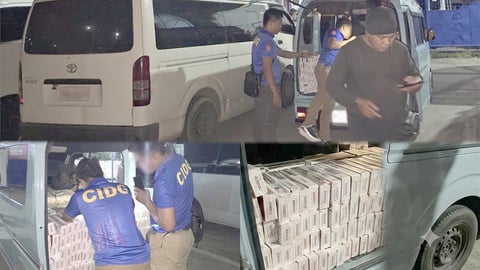 P2-M smuggled cigarettes seized