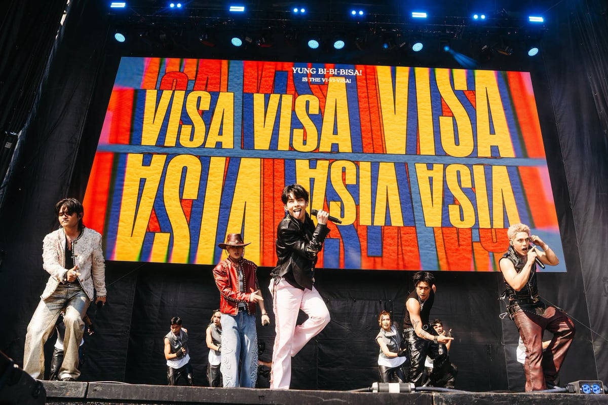 ‘KINGS of P-pop’ SB19 made history as the first all-Filipino act to perform at Lollapalooza, taking the Allianz Stage in Chicago’s Grant Park.