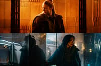 MICHELLE Yeoh and Hunter Schafer in ‘Blade Runner 2099.’