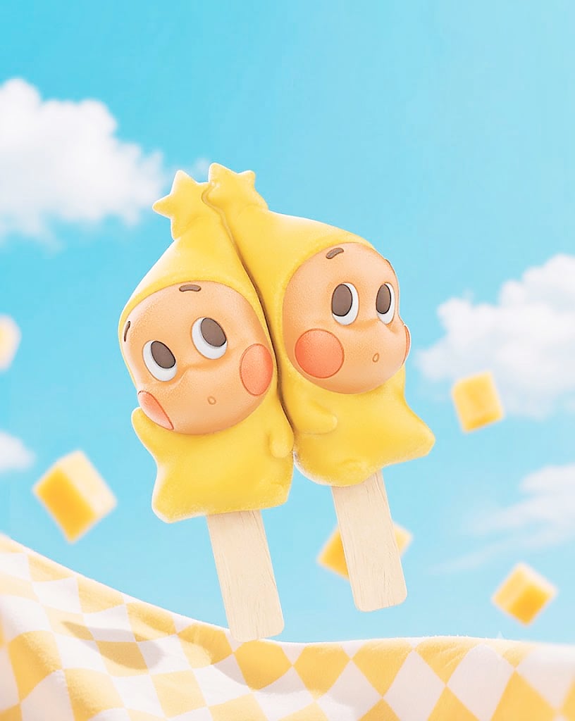 TWINKLE Twinkle Twin Popsicles.
