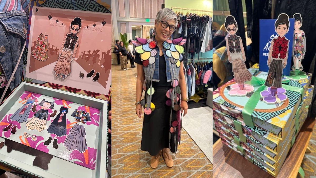 Dress up dolls inspired by PamPinay's founder, for the kikay girlie in all of us.