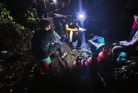 CIDG raids illegal LPG refilling shop