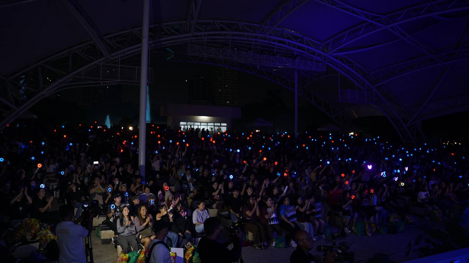 Filipino A’TIN watched the historic performance together through a free public viewing organized by the Department of Tourism.