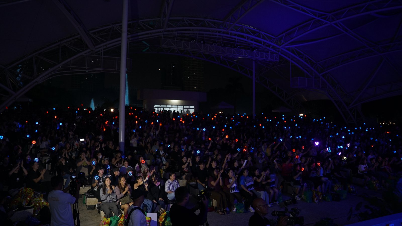Filipino A’TIN watched the historic performance together through a free public viewing organized by the Department of Tourism.