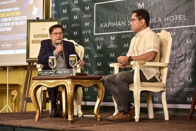 Kapihan with Department of Health Undersecretary and National Nutrition Council Executive Director Dr. Albert Francis Domingo