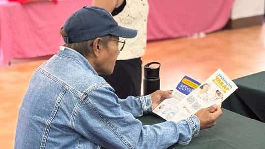 COMMUNITY members participate in the ‘Kaagapay sa Kalusugan ng Bato’ program, where they receive information on kidney disease prevention, early detection, proper disease management and healthy lifestyle practices.