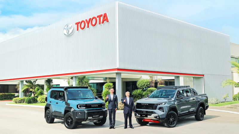 The all-new Land Cruiser FJ and Hilux