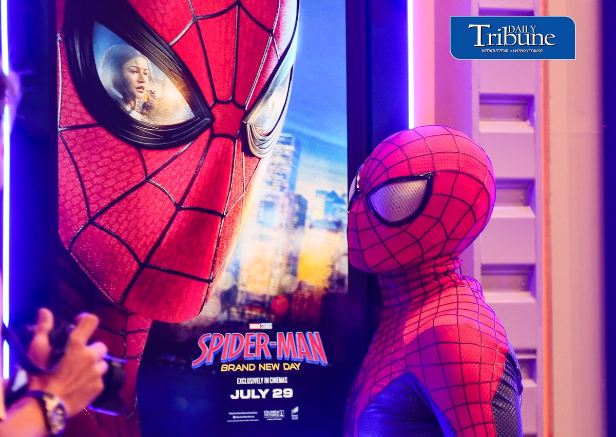 (August 01 2026) Cosplayers join the costume contest and parade during the Spider-Man fandom gathering and celebrating the  Spider-man Brand New Day movie, the 4th installment of actor Tom Holland, Zendaya and Fil-Am actor Jacob Batalon in the Spider-man franchise, at SM City Marikina on Saturday, August 1, 2026. Photo/Analy Labor