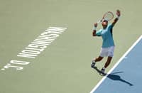 BRANDON Nakashima displays his solid form in pulling off a 7-6 (7/5), 6-4 win over reigning champion Alex de Minaur in the quarterfinals of the Washington Open men’s singles event.