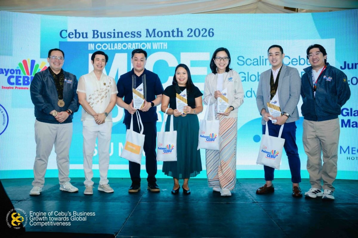 Christine Villanueva, Head of Communications and Strategy of Aboitiz InfraCapital Airports, joins fellow aviation and airline leaders during the panel discussion "Air Connectivity and Destination Marketing," highlighting the importance of collaboration, seamless connectivity, and destination development in strengthening Cebu's MICE and tourism sectors.