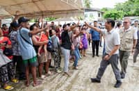 SUAL casts forward A big catch means little if it rots before reaching market. That is why the Sual Fish Port — the only regional fish port in Northern Luzon — has been modernized. President Ferdinand Marcos Jr. (second from right) made the statement to fishermen during the launch of new processing, cold storage, sorting, docking, and access road facilities in Pangasinan.