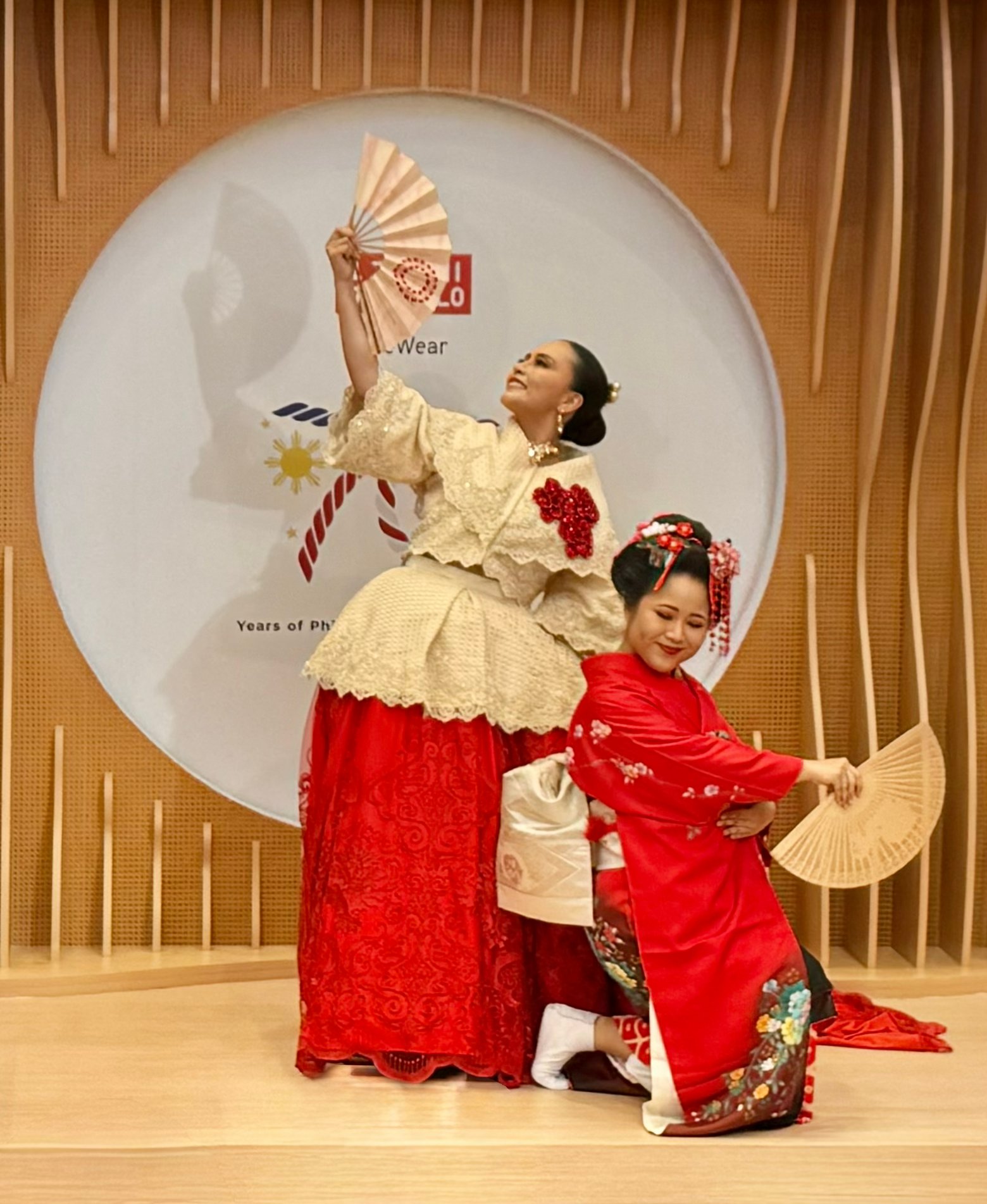 A DANCE of two cultures.