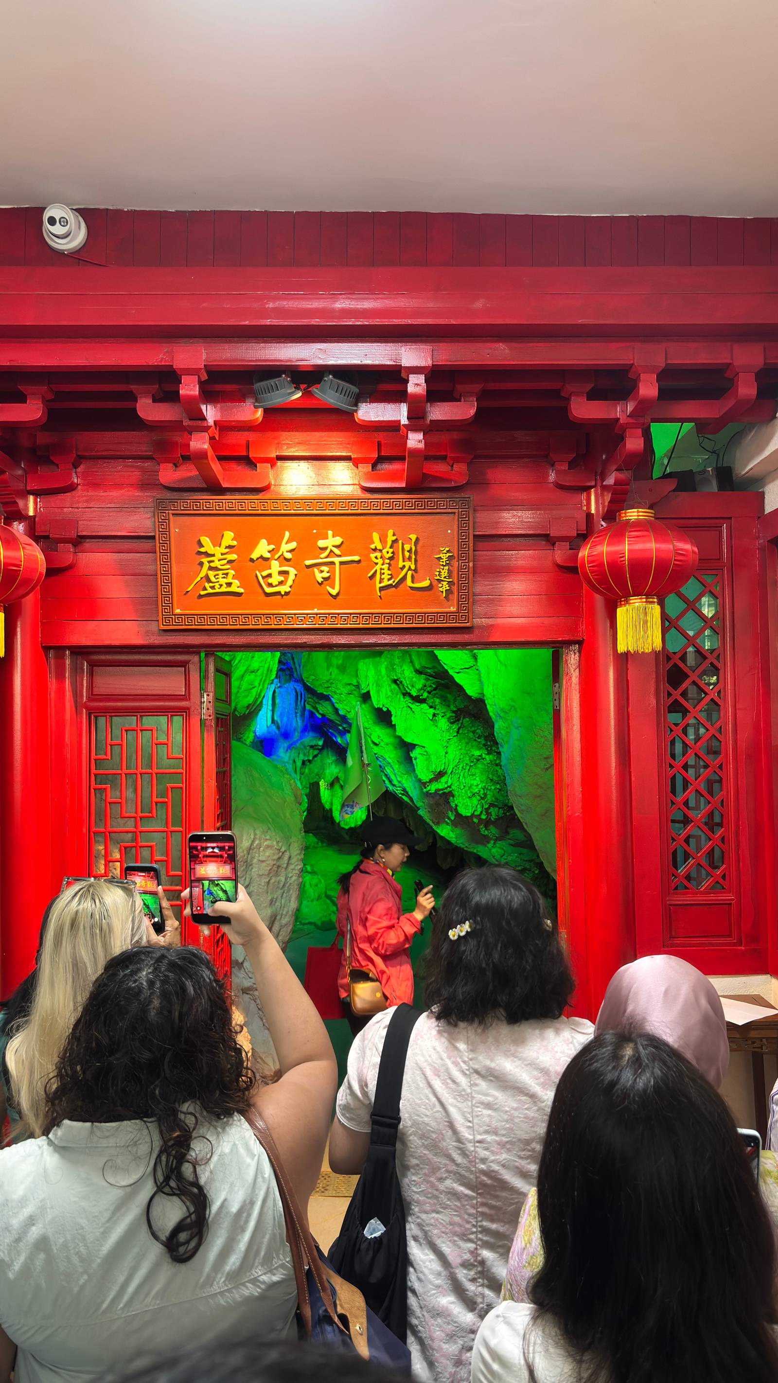 Visitors have been exploring this site for over 1,200 years, with inscriptions dating back to the Tang Dynasty still visible.