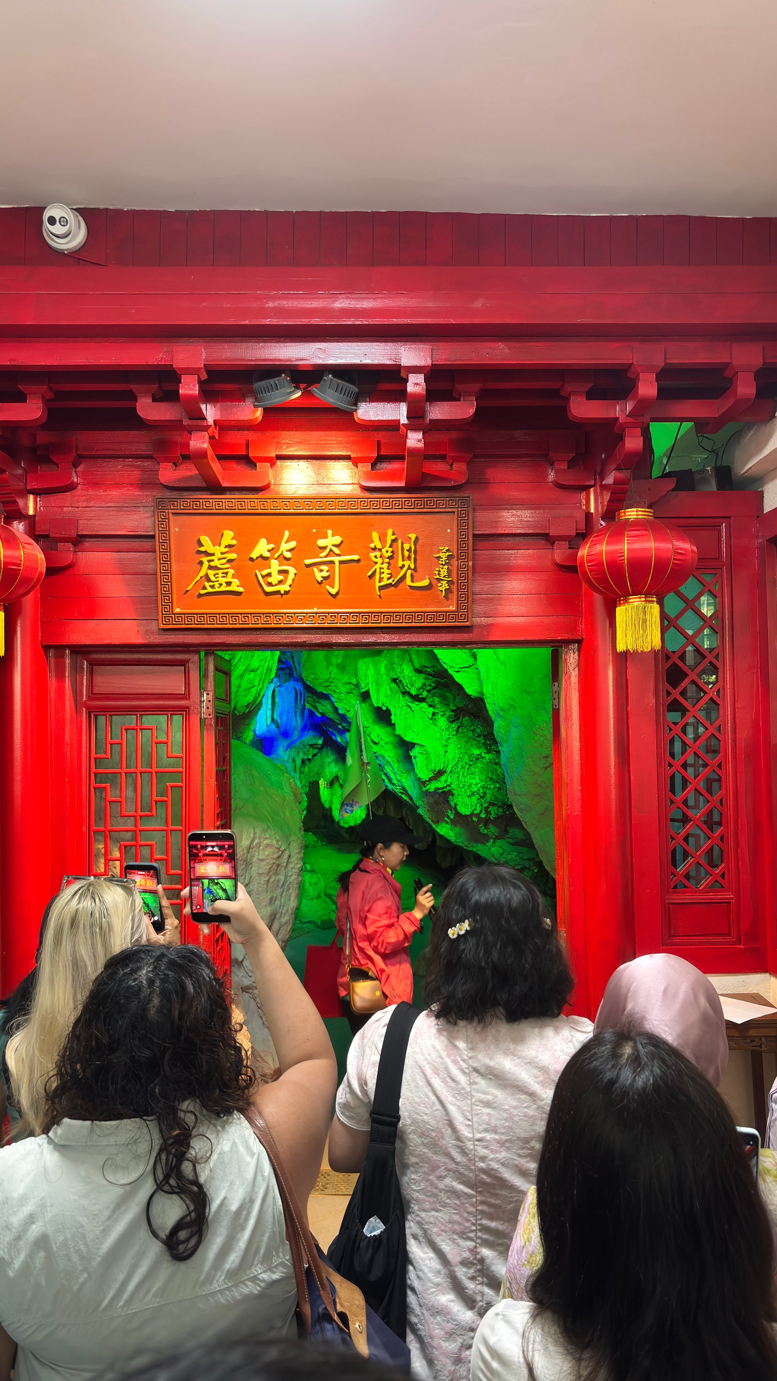 Visitors have been exploring this site for over 1,200 years, with inscriptions dating back to the Tang Dynasty still visible.