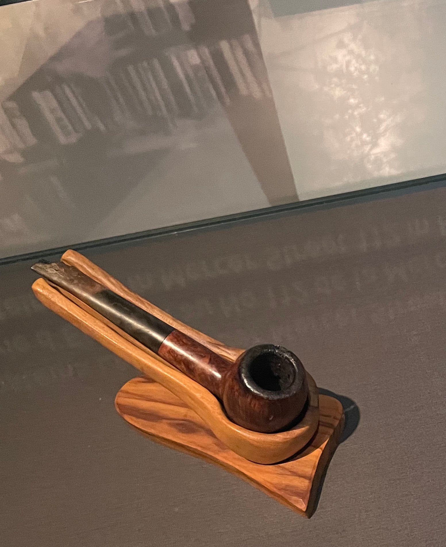 Einstein’s smoking pipe.