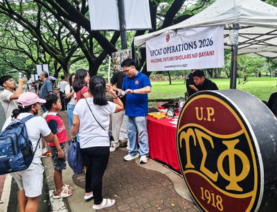 Upsilon Sigma Phi gives free pencils, snacks to UPCAT takers