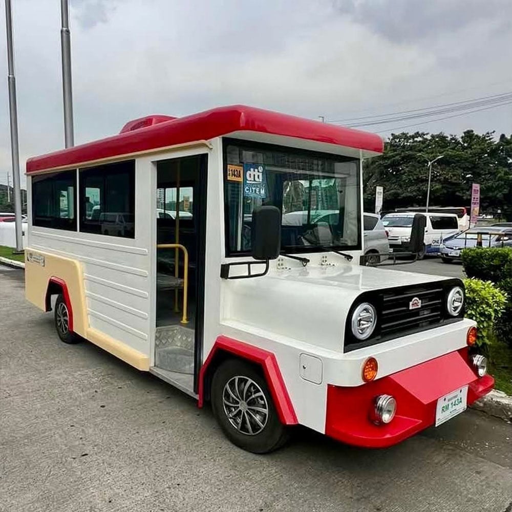 Electric dreams An electric jeep in 2018.