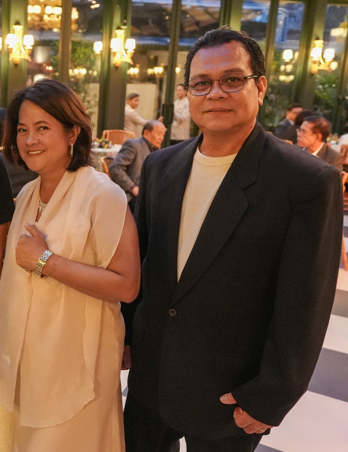 Myrna Packay and Joven Packay.