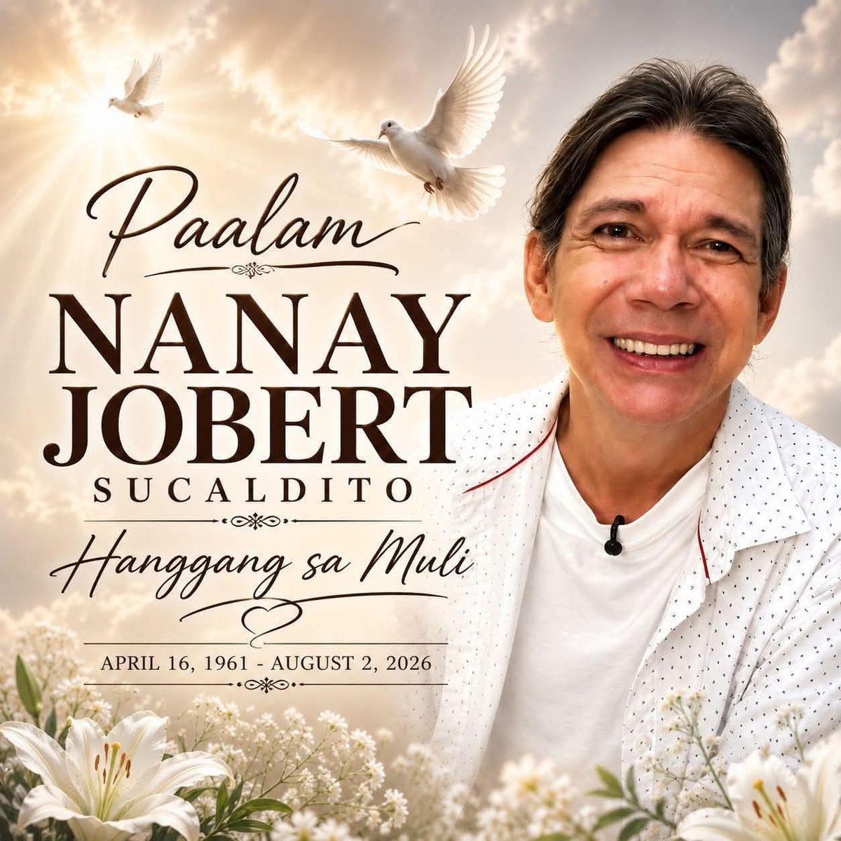 Jobert Sucaldito pumanaw na