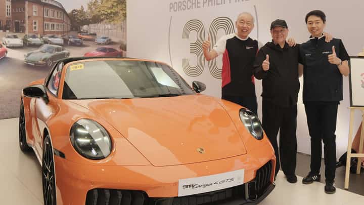 CELEBRATION marks Porsche Philippines’ 30th anniversary with a one-off 911 Targa 4 GTS at the Porsche EDSA showroom.