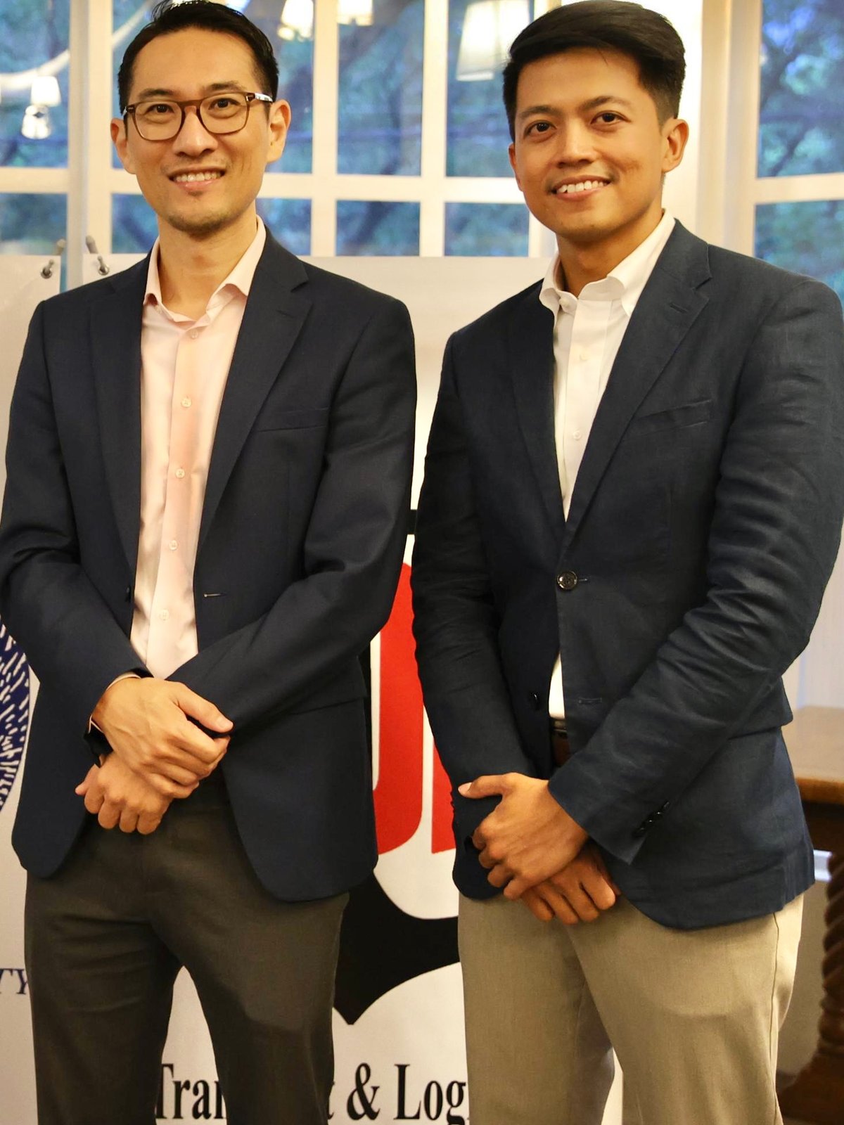 Professor Yuhki Tajima and Kevin Umali.