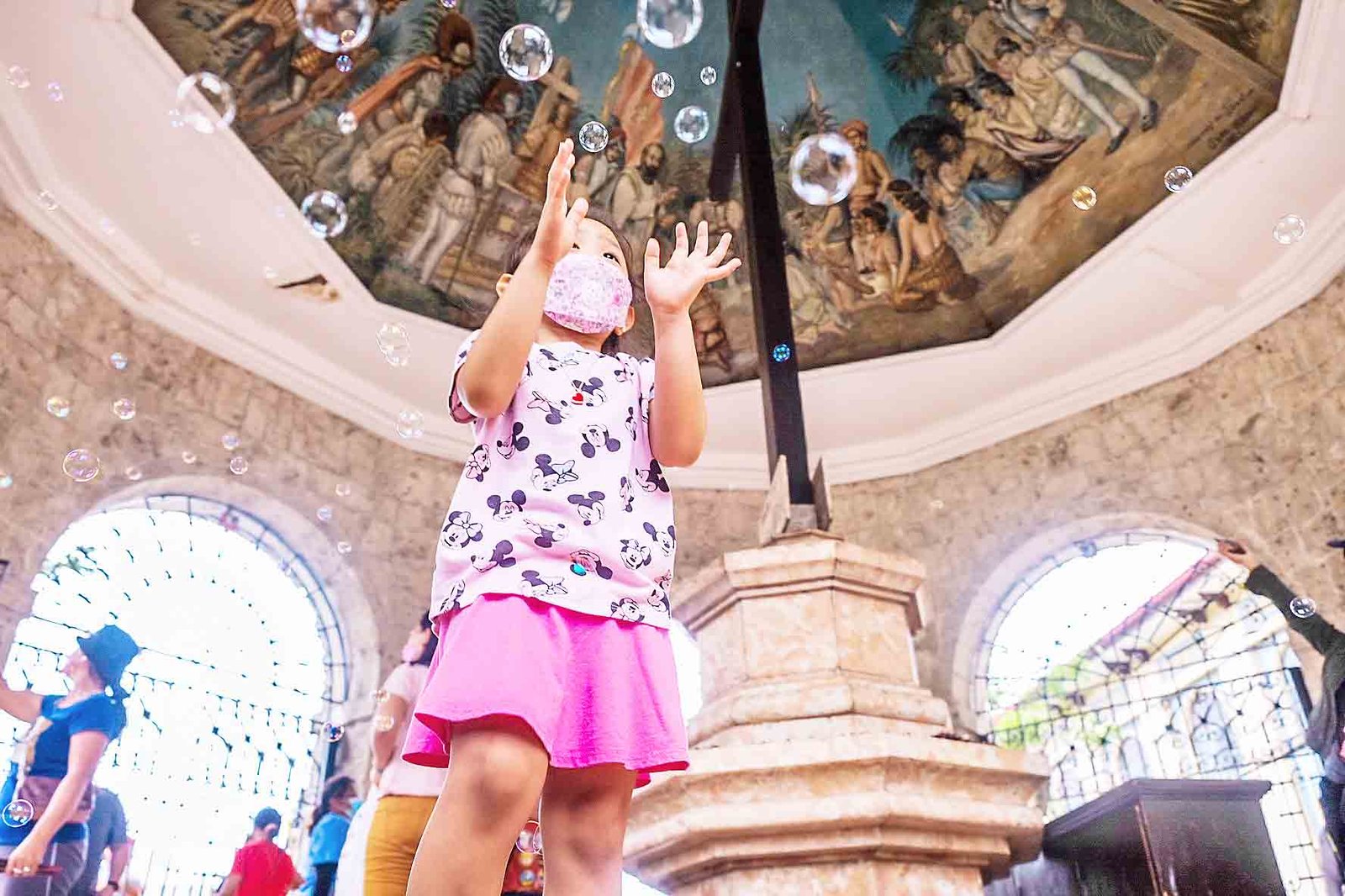 Magellan’s Cross, Cebu’s historical landmark.