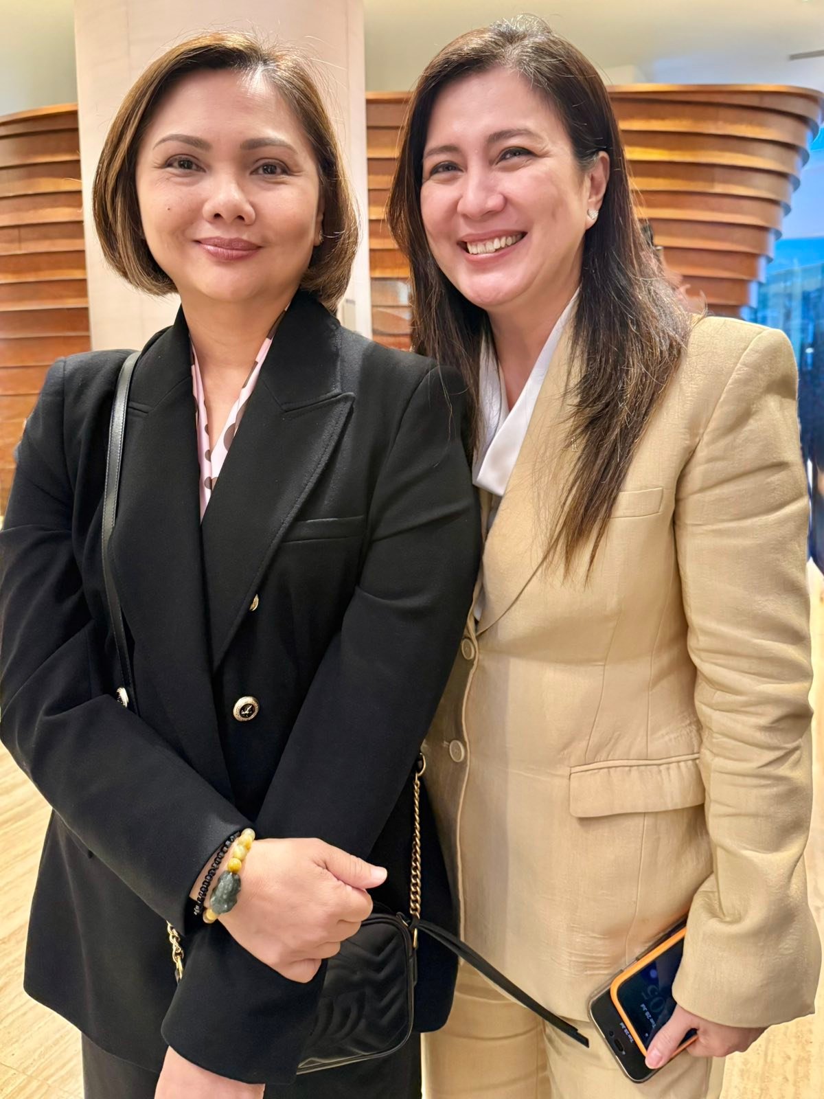 VP for Commercial of SMHCC Melissa Carlos and Commercial Director of Conrad Manila Joanne Gomez.