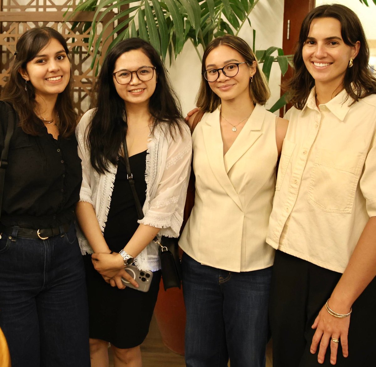 Sharaf Tariq, Sary Valenzuela Natasha Kuan and Sandy Taylor.