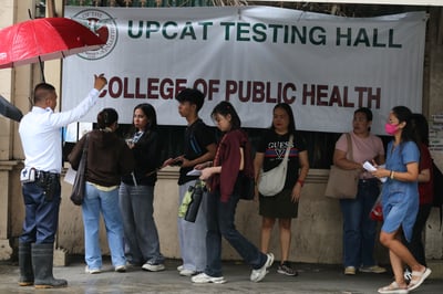 UPCAT in UP Manila
