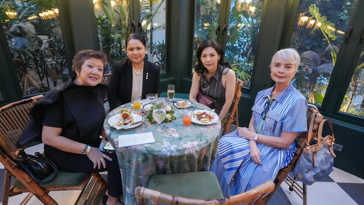 Maja Olivares-Co, Ma. Carissa O. Coscolluela, Kaye C. Tinga and Margie Moran-Floirendo.