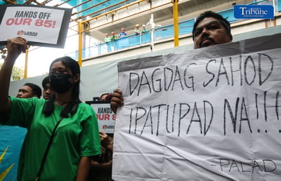 Wage rally