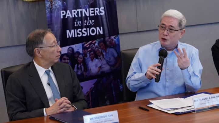 A comprehensive engagement. ADDU President Fr. Karel S. San Juan thanks BDO as he shares three reasons that make the partnership significant: the place, the pathways, and the shared passion for mission.