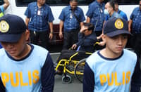MOTION denied Former Public Works and Highways Secretary Manuel Bonoan is shown on a wheelchair in this undated file photo. The Sandiganbayan Second Division has denied the prosecution’s bid to exclude him from the graft case against Senator Jinggoy Estrada so he could become a state witness.