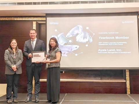 Ayala Land named to 2026 S&P Global Sustainability Yearbook