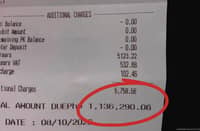 Bill ng kuryente, tumataginting na P1 milyon!