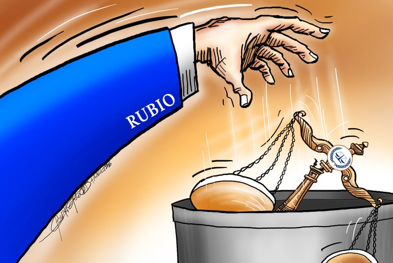 Rubio reshapes ICC debate