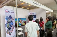 ATTENDEES explore interactive AI technology at AI Fest 2026 as the three-day showcase kicks off at the Iloilo Convention Center in Iloilo City on Monday. The event runs through Wednesday.