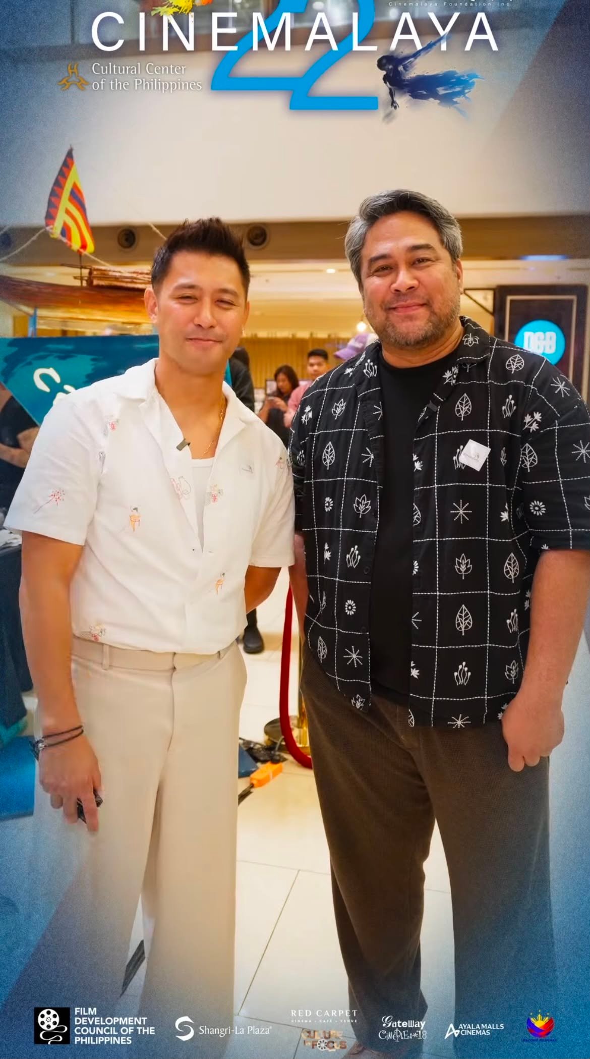 Rocco Nacino and Floyd Tena.