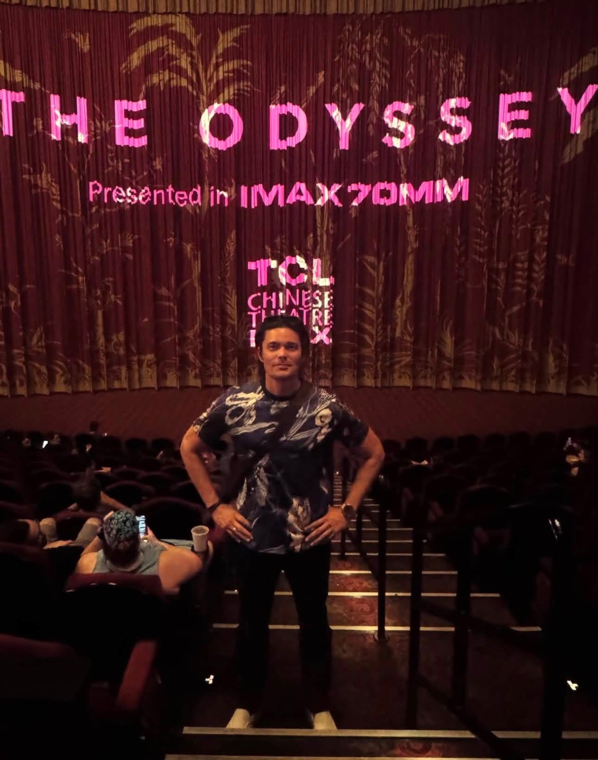 Dingdong Dantes and Marian Rivera watched The Odyssey in IMAX 70mm at Chinese Theatre in Hollywood