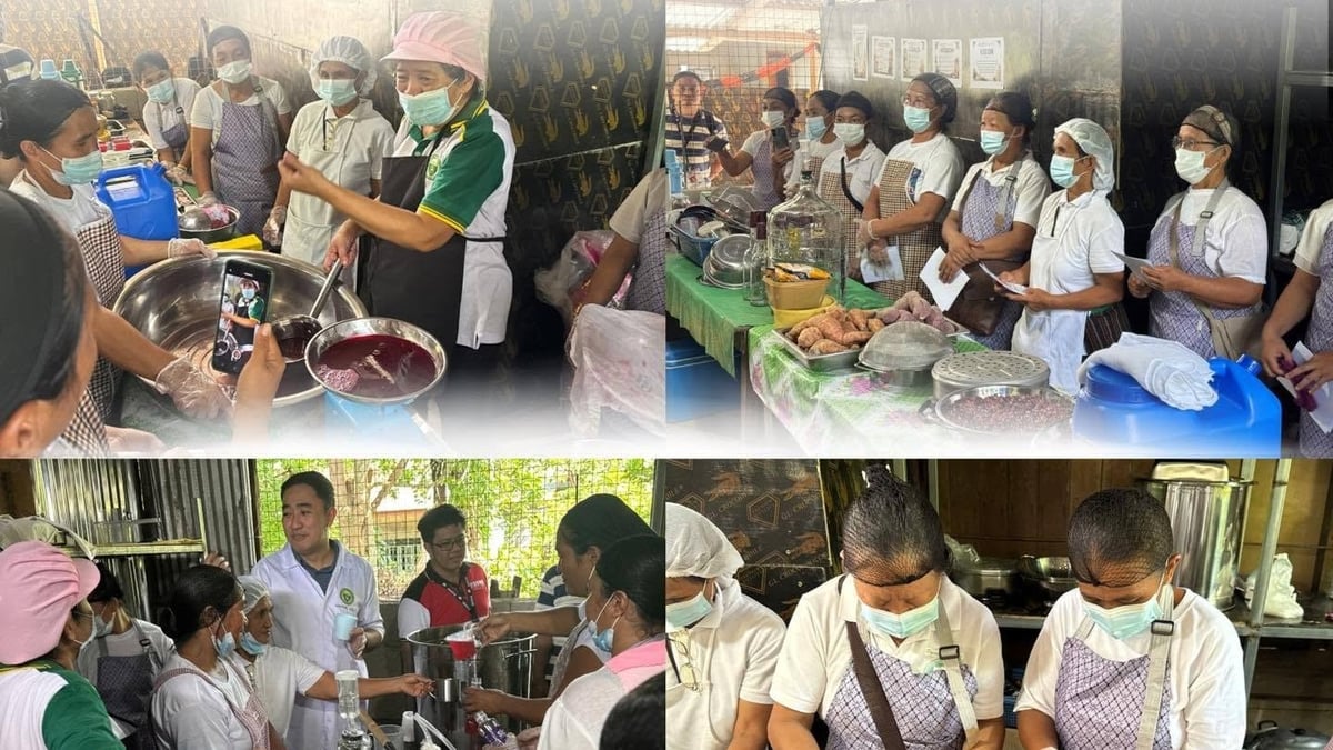 20 4Ps beneficiaries undergo training on bignay, camote value added products