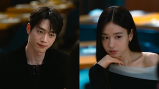 SEO Kangjun and Lee Mi-do.