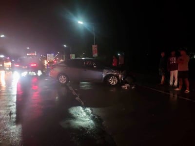 Passengers, cop hurt in Isabela 3-vehicle crash