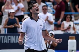 TAYLOR Fritz celebrates after beating Rafael Jodar 7-6 (7/2), 6-4 to claim his first ATP title of 2026 in the rain-delayed final of the Washington Open.