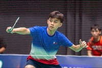 Ron Ezekiel Zacarias makes his move in the Philippine Junior International Series in Mandaluyong City.