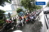 Motor Taxi Rider Protest 